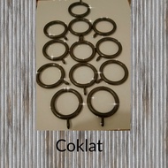 Cincin gorden /anting besi gorden / ring besi hordeng / aksesoris besi gorden / kaitan besi gorden