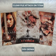 CLEAR FILE OFFICIAL ATTACK ON TITAN LIVE ACTION AOT - CGV INDONESIA
