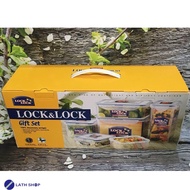 Plastic Box Set of 6 Piece Lock&Lock HPL818SHP; 4 Piece HPL814SC04 - Genuine Product