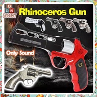 1025 -24-hour shipping-Bison Ring Cap BuffaloRhinoceros Retro 100 Metal Shooting Gun Toy Only Sounds