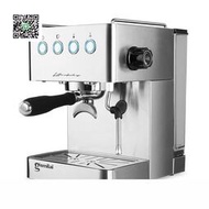 格米萊 crm3005E意式咖啡機家用辦公室用型半自動濃縮打奶泡青柠優品