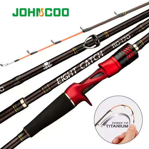 Octopus Rod Jigging Fishing Rod 1.7m Carbon H Power Fishing Rod Boat Fishing Rod Titanium Tip 9:1 Ac