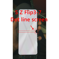 Defect AMOLED Digitizer Touch Screen With Frame For Samsung Z Flip3 F711 F711B F711U F711N F711W LCD