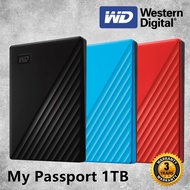 WD My Passport 1TB Hard Drive External Portable HDD Western Digital