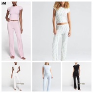 Skims Soft Lounge Lace Short Sleeve T-Shirt Printing