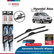 Bosch Aerotwin Retrofit U Hook Wiper Set for Hyundai Atoz (20"/17")