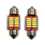 2pcs 31mm LED Festoon Dome Light Honda City Mitsubishi Isuzu Mitsubishi Mirage G4