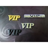 3d metal VIP car emblem logo