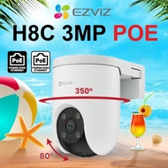 EZVIZ H8C PoE 3MP 1296P 2K Two Way Talk Pan/Tilt Color Night Vision Motion Detection Outdoor PoE Sec