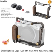 SmallRig Retro Cage Protective Frame FUJIFILM X-M5 XM5 4892