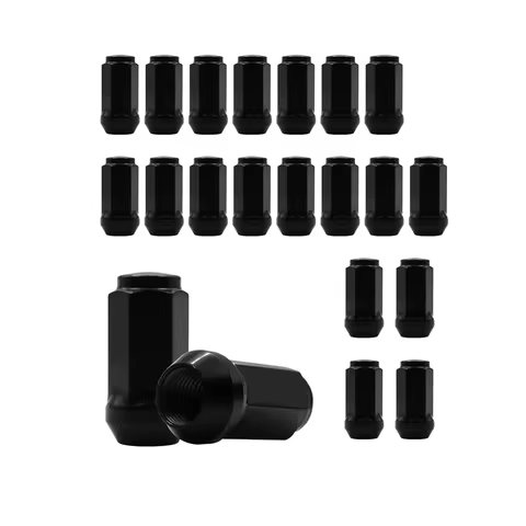 45mm 14x1.5 Cone Seat Lug Nuts for Chevy GMC Ford Ram 1500 Aftermarket Wheels Silvarado Sierra F150 