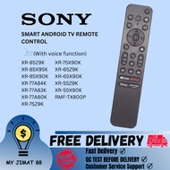 【READY STOCK】SONY XR-85Z9K XR-85X95K XR-85X90K RMF-TX800P SMART ANDROID TV REMOTE CONTROL WITH VOICE