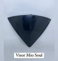 visor windshield motor yamaha mio old sporty mio new mio soul mio soul gt original standar std standart black import - afk racing