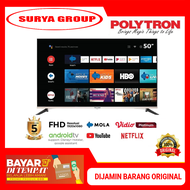 POLYTRON PLD50UG5500 4K UHD DIGITAL ANDROID SMART GOOGLE TV (50 Inch)