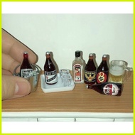 ▧ ✲ ▦ miniature beer gin bilog dollhouse diorama sylvanian figure doll ginebra red horse tanduay sm