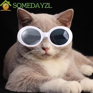SOMEDAYMX Pet Sunglasses, Dress Up Toys Decoration Doll Glasses, Photo Props Mini Round Frame Fashio