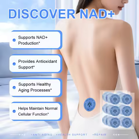 30PCS NAD+ Body Management Patch Easy To Use Skin Friendly Daily Body Care Support Sticker For Daily