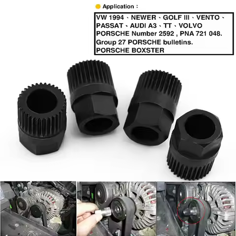 Hot Sell 33 Spline Generator Pulley Removal Tool High Quality Alternator Clutch Free Wheel Pulley Re