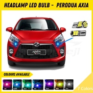 [Ready Stock] PERODUA AXIA LOW BEAM HEADLIGHT T10 LED BULB Small Headlamp Head Lamp Mentol Lampu Kec