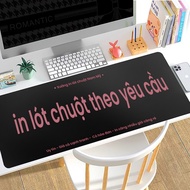 Custom printed mouse pad 80x30cm 90x40cm 21x26cm 25x30cm 40x45cm 30x35cm