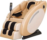 Erik Xian Massage Chair Super Smart Massage Chair 3D Arm Zero Gravity Massage Sofa Sl Track Heating Body Massage Relaxation Office Chair Professional Massage And Relax Chair LEOWE (Color : Beige)