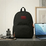 Catenzo - XD1 F228 Casual Black Backpack Hardcore Design Backpack Fits Laptop, Strong, Thick Materia