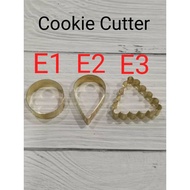 cookie cutter / acuan kuih raya / axuan biskut E1 E2 E3