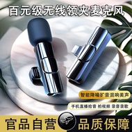 Wireless Microphone Lavalier Radio Microphone Live Broadcast Anchor Professional Microphone Clip-On 