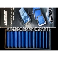 AUDI A4 B8 B9 A5 8T 85 Q5 8R WORKS ENGINEERING WASHABLE DROP IN AIR FILTER