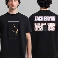 Zach Bryan With Heacen on Tour Peripherals Print T-Shirt New Fashion Women's And Men's T-Shirts Comf