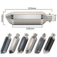 motorcycle exhaust pipe muffler for Scooter CB125 CB250 CB400 CB600 FZ400 Z750 exhaust for good soun