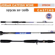 CATFISH Wine Fishing Rod 195cm 10-20lb Casting Fuji