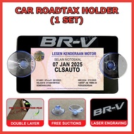 Car Roadtax Holder BRV Honda Small Size Pemegang Rotax Kereta Rotek Cover Road Tax Accessories