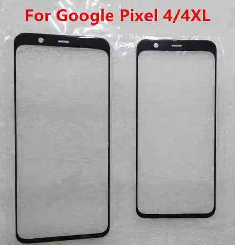 Pixel4 4XL Outer Screen For Google Pixel 4 / 4 XL Front Touch Panel LCD Display Out Glass Cover Lens