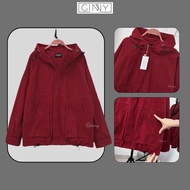 Áo Khoác Kaki LEO Nữ | Áo Chống Nắng Có Mũ | GinHouse Shop