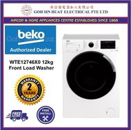 [Bulky] Beko WTE12746X0 Front Load Washing Machine Washer 12kg