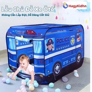 Hagykidhn Car-shaped Indoor and Outdoor Self-Inflating Tent for Children, Easy to Fold