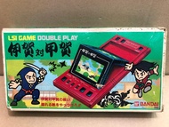 （絕版遊戲機 咭片機系列）80年代 日本製 懷舊絕版 Bandai 任天堂 game and watch 系列 任天堂 LSI Game 咭片機 遊戲機 系列 經典 伊賀 對 甲賀 Double Pl