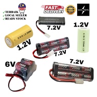 VB POWERNIMH 7.2V 💪5000MAH/ 7.2V 3300MAH /7.2V 1800MAH /7.2V 2000MAH 6v 1600mah Receiver Battery