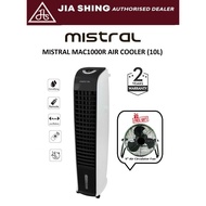 Mistral 10L Air Cooler (MAC1000R) (Free 9" Desk Fan )