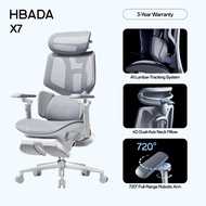 HBADA X7 Smart Ergonomic Chair with Dynamic Lumbar Support