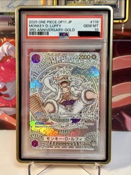 ONE PIECE 海賊王 航海王 路飛 魯夫 三周年金路飛 Luffy SEC SPC 3th Anniversary Special Card gold 神速之拳 A Fist of Divine