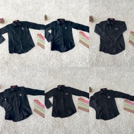 KEMEJA HITAM | BLOUSE LABUH | BLOUSE BUTANG | LONG BLOUSE | BLOUSE MUSLIMAH | BLAUS LABUH