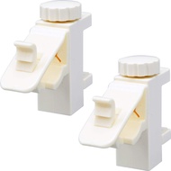 【Direct from JAPAN】Reck Screw Holder Pole 2×6×5cm White H-417