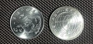 八十四年光復五十年+八十九年千禧年紀念幣兩枚壹組(單套價)