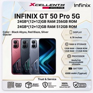 INFINIX GT 50 Pro 5G [24GB*(12+12)GB RAM 256GB/512GB ROM] / GT 30 Pro 5G - Original INFINIX Malaysia