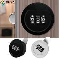 SUYO Combination Lock, 3 Digital Code Zinc Alloy Password Lock,  Furniture Security Anti-theft Drawer Lock Cupboard Drawer