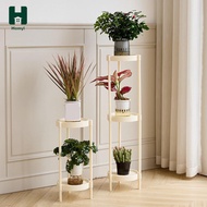 [Homyl] Tall Plant Stand, Multipurpose Potted Plant Holder, Potted Plant Display Rack for Balcony, B