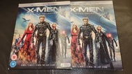 變種特攻X-MEN 3-film collection 3 blu ray碟 + 3 4K碟，共三集，每集都有藍光碟及4k碟，4k有中文字幕。