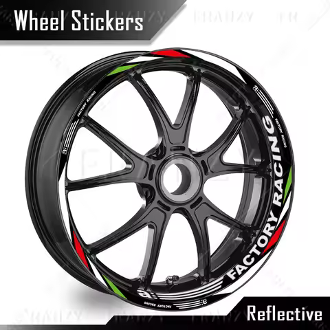 Wheel Sticker Rim Decal Hub Stripe Tape For Aprilia Tuono RS660 RS4 125 GPR rs150 RSV4 DORSODURO shi